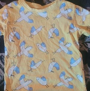 2t shirts, sesame street (2), bluey shirt, and seagulls